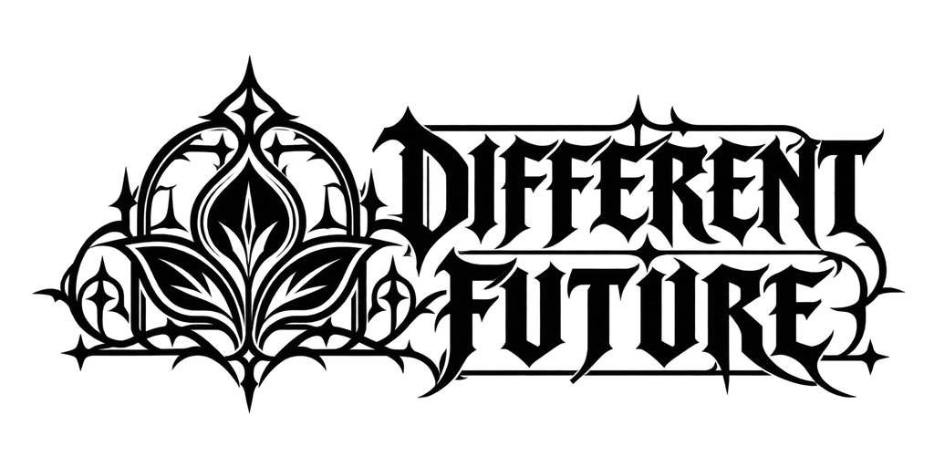 Gothic Emblem mit DIFFERENT FUTURE