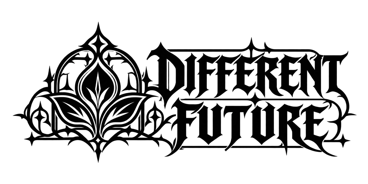 Gothic Emblem mit DIFFERENT FUTURE